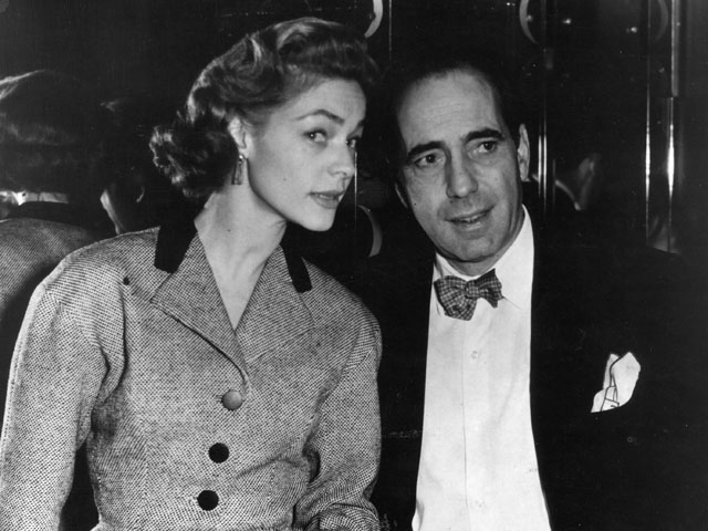 Лорен Бэколл и Хамфри Богарт в 1951 году