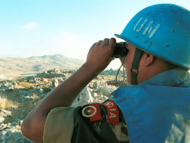Индийский военнослужащий из миссии UNIFIL (архив)
