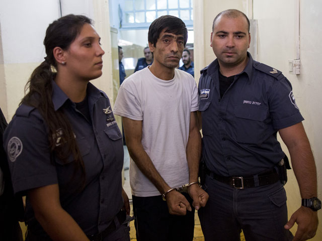 Анат Ваиль Карама в здании суда в Иерусалиме. 26 августа 2014 года