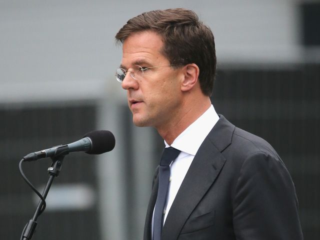 Премьер-министр Нидерландов Марк Рутте