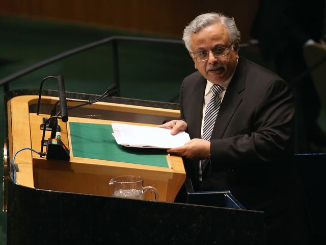 Представитель Саудовской Аравии в ООН Абдалла аль-Муалими
