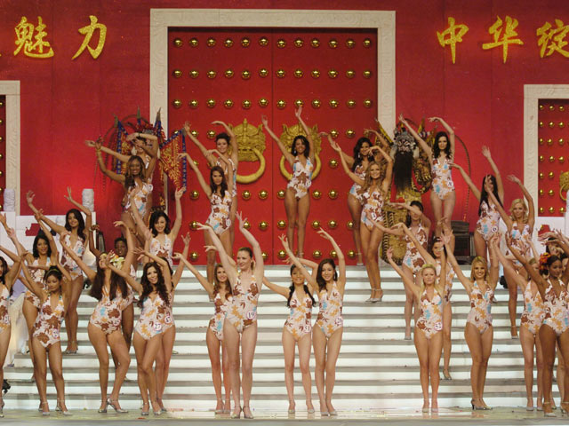 На конкурсе Miss Asia (архив)