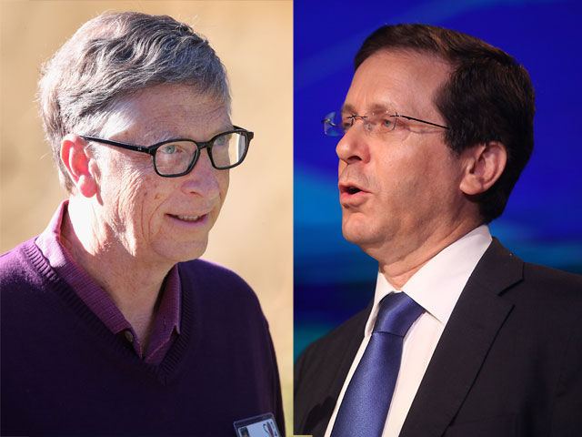 Билл Гейтс и Ицхак Герцог обсудили ситуацию в Израиле  