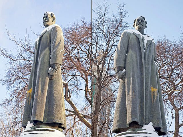Памятник Дзержинскому на Лубянке (архивный снимок)