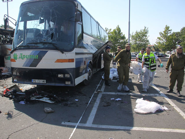 После теракта в Бургасе, Болгария. 2012 год