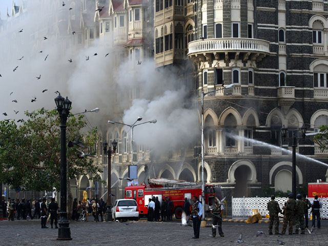 Последствия террористического нападения в Мумбаи. 2008 год    