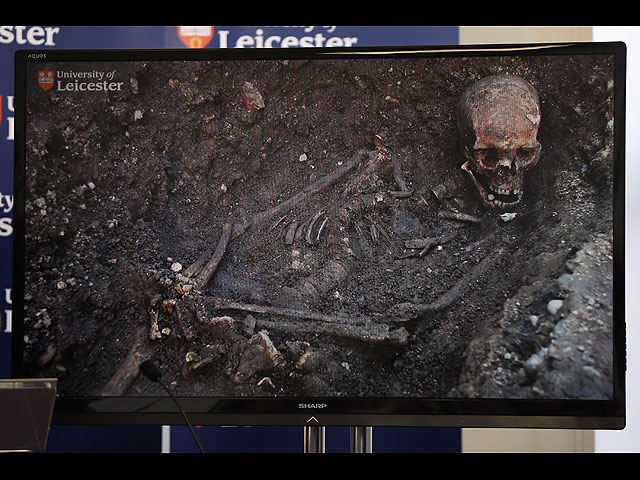 Останки Ричарда III, обнаруженные при раскопках