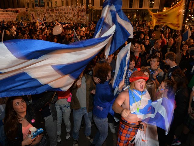 Шотландцы отказались от независимости