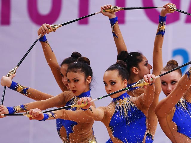 Чемпионат мира: сборная Израиля завоевала серебряные медали в упражнениях с булавами