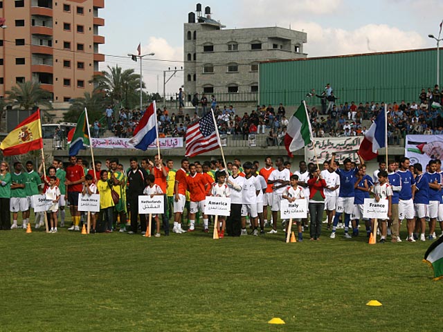 Чемпионат по футболу. Газа, 2 мая 2010 года