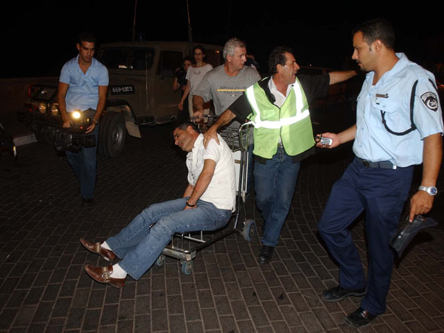 Пограничный переход Таба после теракта на Синае. 7 октября 2004 года