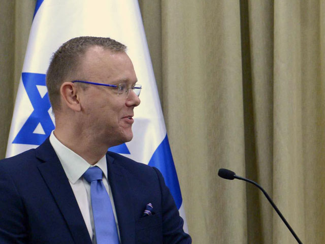 Посол Швеции в Израиле Карл Магнус Нессер 