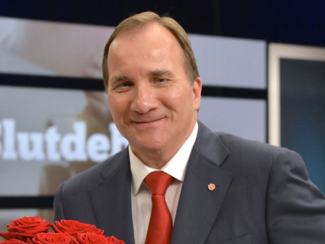 Премьер-министр Швеции Стефан Левен