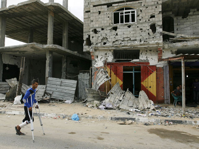 Газа. Октябрь 2014 года