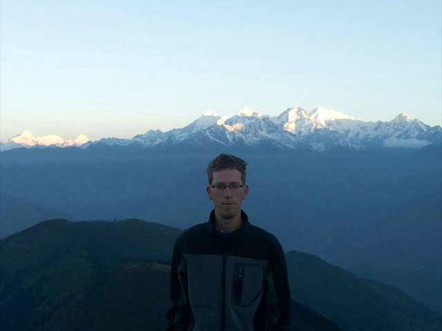 Агам Лурия в Гималаях