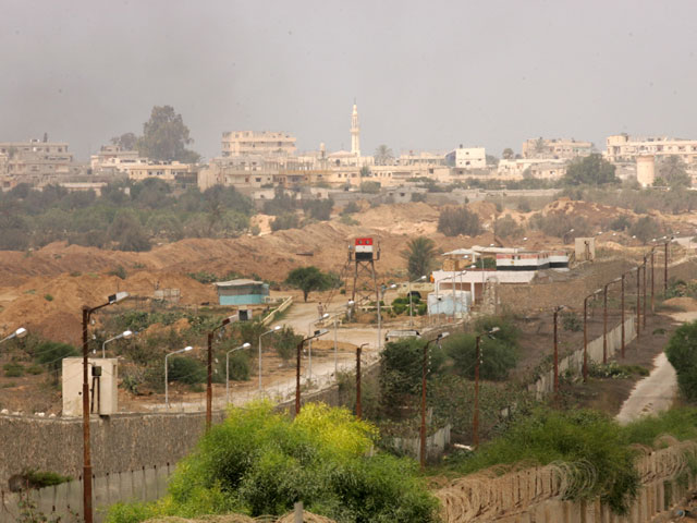 На границе Египта и сектора Газы
