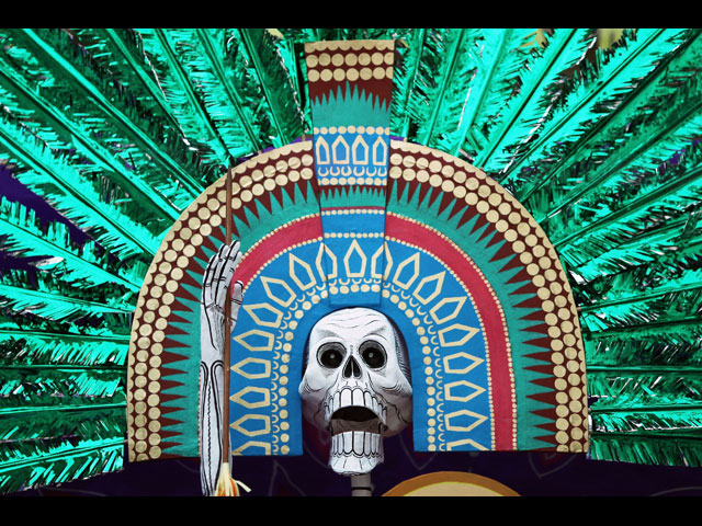 Выставка, посвященная мексиканскому "Дню мертвых"