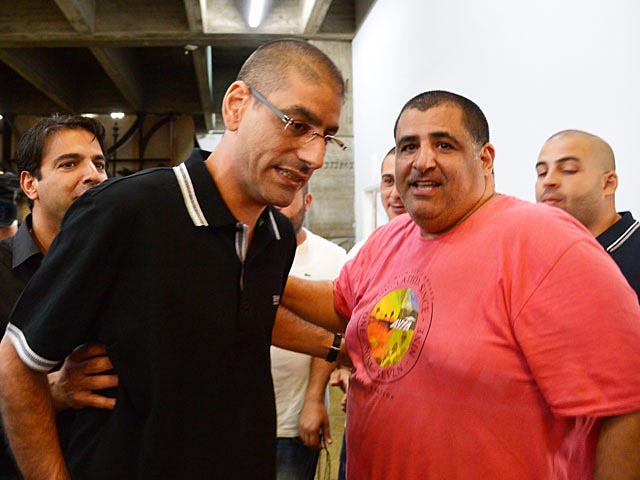 Моти Хасин у окружного суда Тель-Авива 10 сентября 2014 года 
