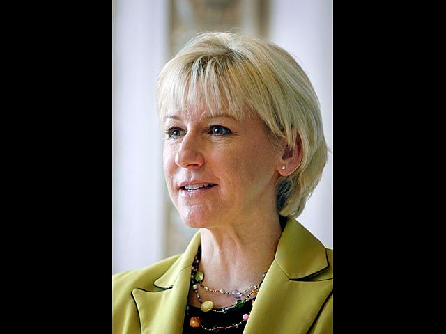 Министр иностранных дел Швеции Маргот Валльстрем 
