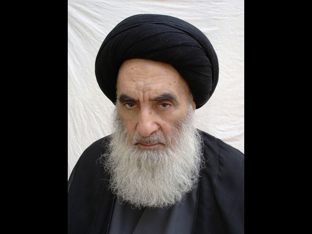 Верховный лидер шиитов Ирака великий аятолла Али ас-Систани