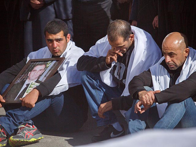 Похороны Джедана Асада. 6 ноября 2014 года