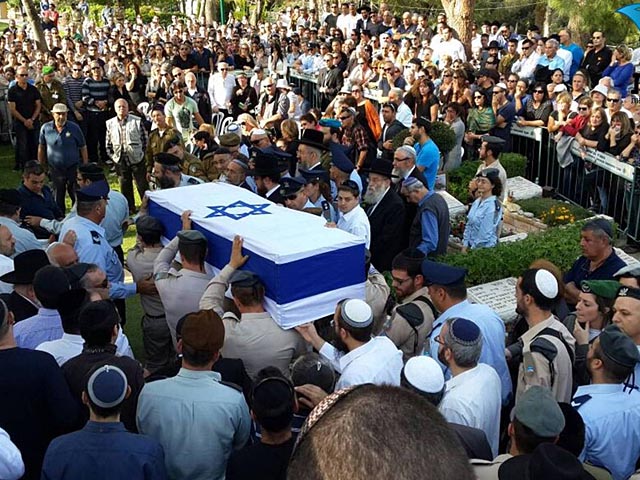 Похороны Альмога Шилони. 11 ноября 2014 года