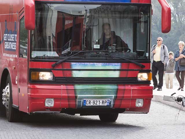 Автобус с футболистами московского ЦСКА попал в аварию