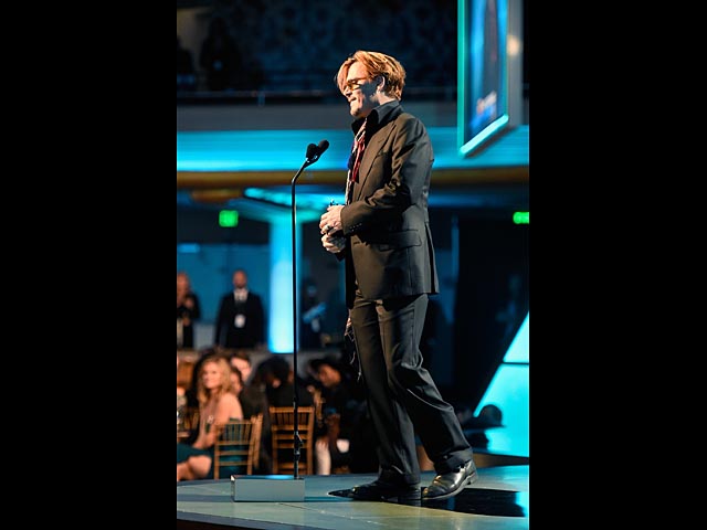 Джонни Депп на Hollywood Film Awards. 14 ноября 2014 года