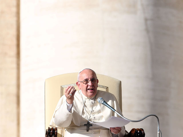 Папа Римский Франциск. Рим, 19 ноября 2014 года