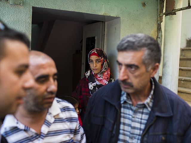 Родственники Шалуди на следующий день после "автомобильного теракта. 23 октября 2014 года