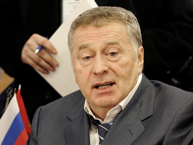 Лидер партии ЛДПР Владимир Жириновский