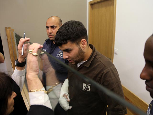 Нур ад-Дин Абу Хаший в зале суда. 24 ноября 2014 года