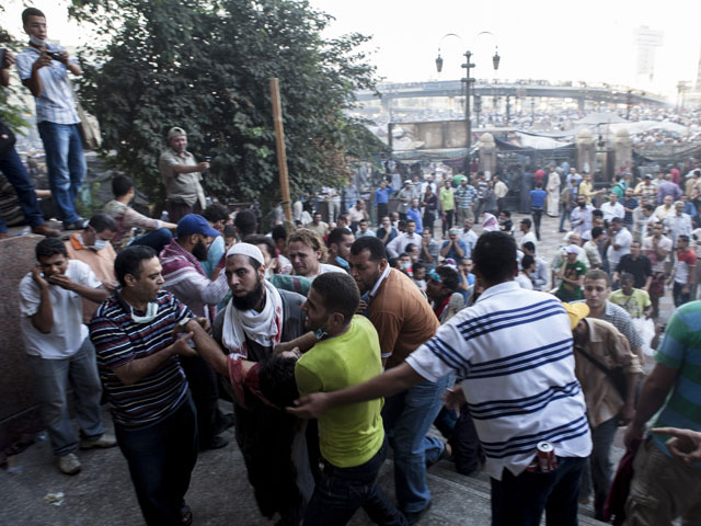 Митинг в поддержку Мухаммада Мурси. Каир, август 2013 года