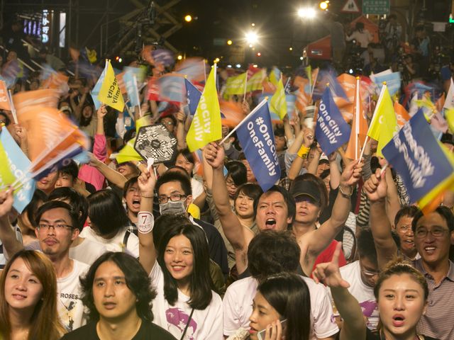 Прокитайская партия Тайваня потерпела сокрушительное поражение