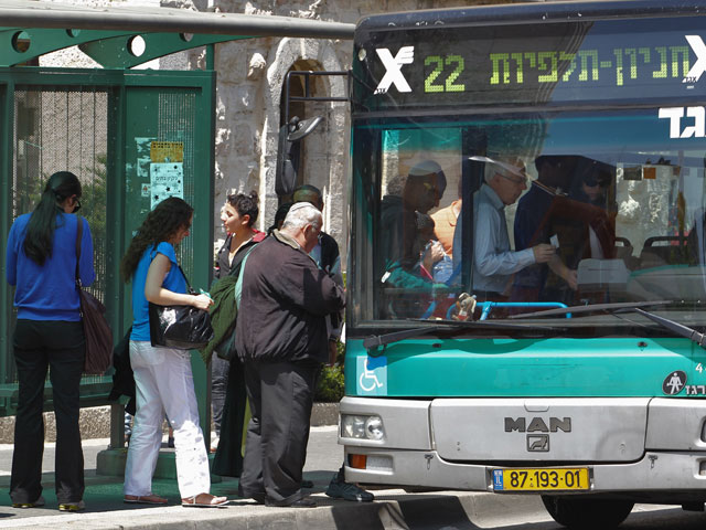 Цены на транспорт в Израиле на 20% выше, чем в среднем по OECD