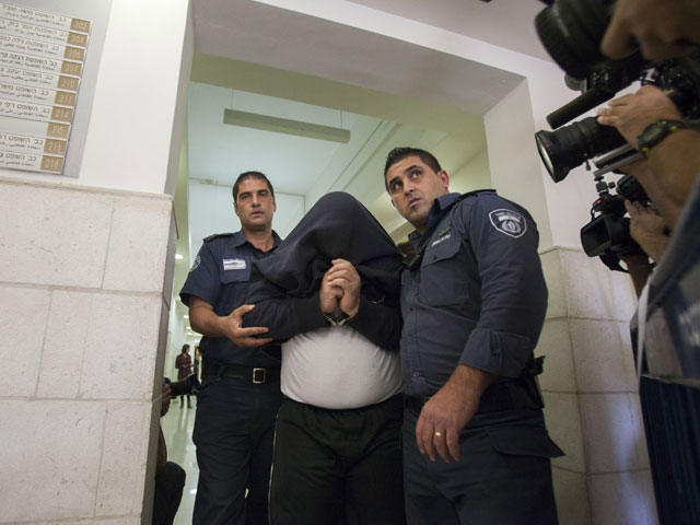 Подозреваемый в суде Иерусалима 13 ноября 2014 года