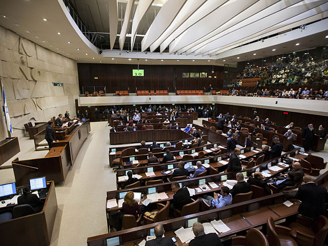 Закон о роспуске Кнессета подготовлен для голосования в первом чтении