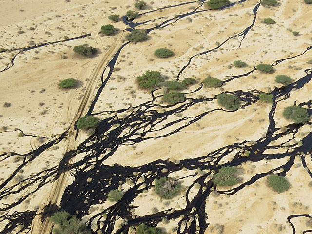 Совет Хевель-Эйлот призывает объявить утечку нефти в Араве экологической катастрофой