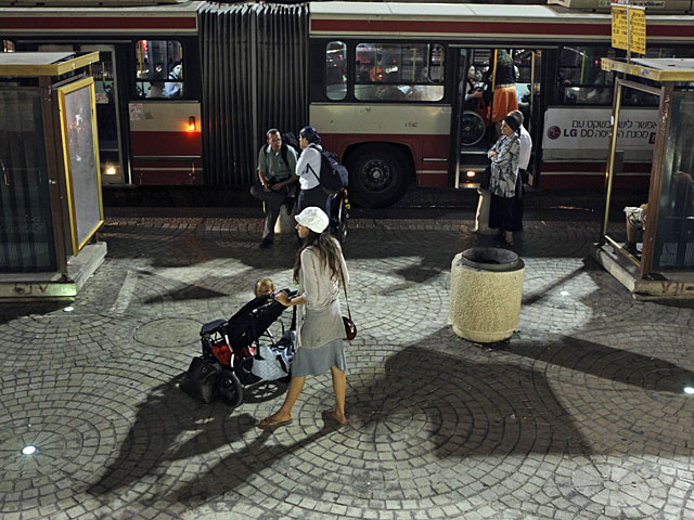 Автобусная станция в Иерусалиме