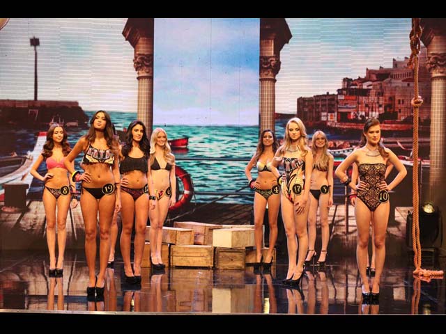 Мор Маман на конкурсе "Королева красоты Израиля 2014"