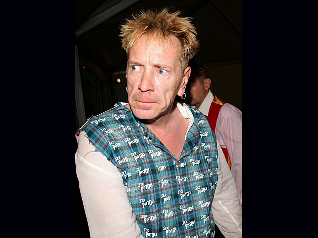 Лидер британской панк-группы Sex Pistols Джон Лайдон