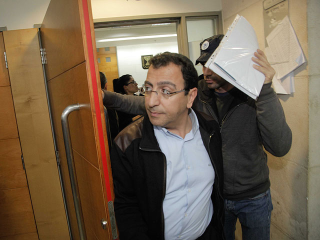 Один из задержанных в здании суда. 24 декабря 2014 года 