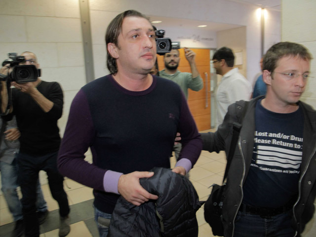 Михаил Чачава, основатель центра "Ренесанс" по лечению от наркомании и алкоголизма, в здании суда. 25 декабря 2014 года 