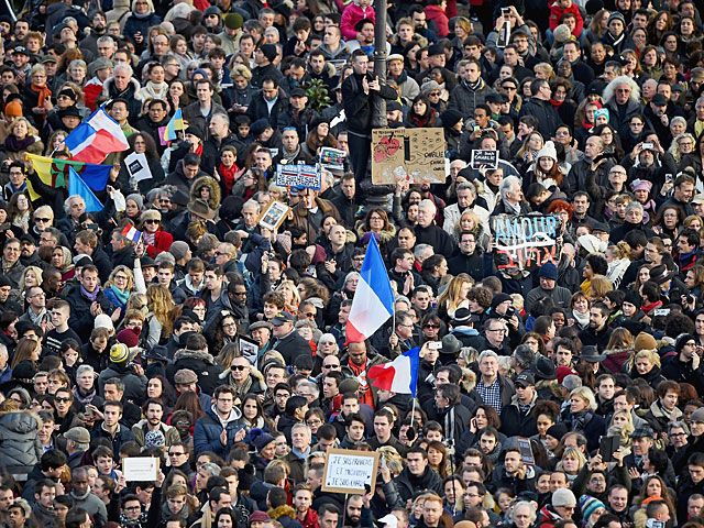 "Республиканский марш" в Париже: шествие против террора  
