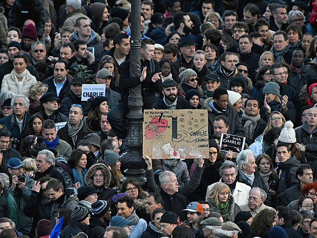 "Республиканский марш" в Париже: шествие против террора  
