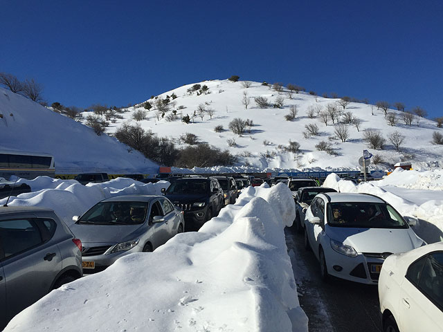 Открытие горнолыжного сезона 2015 на Хермоне