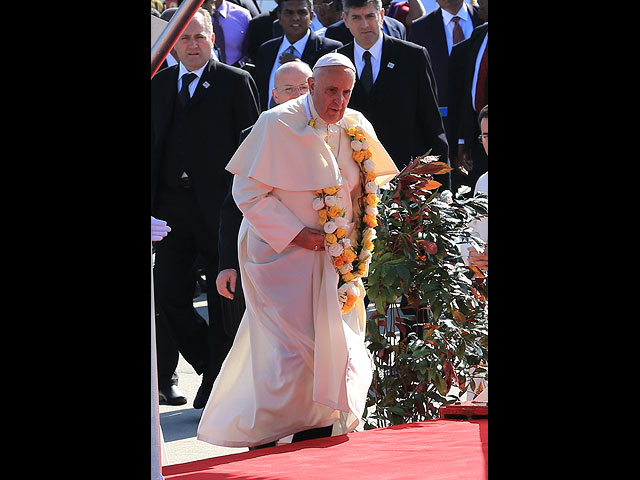 Папа Римский Франциск в Коломбо, Шри-Ланка. 13 января 2015 года 