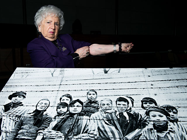Мириам Зиглер - бывшая узница концлагеря "Освенцим"