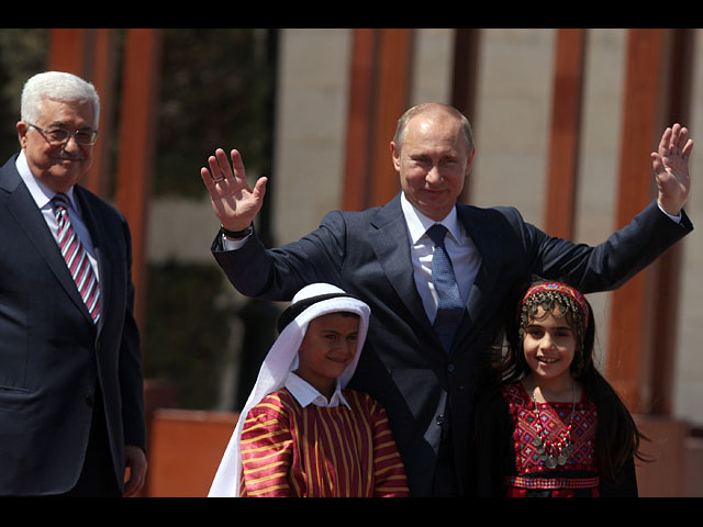 Махмуд Аббас и Владимир Путин. Вифлеем, 2012 год