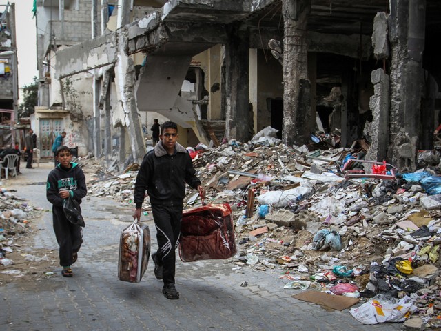 Сотни семей в секторе Газы получили гуманитарную помощь из России